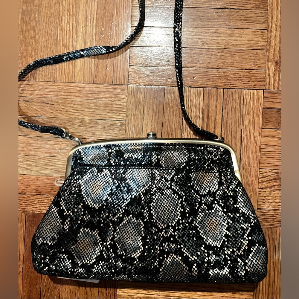 HOBO Crossbody bag in iridescent genuine leather